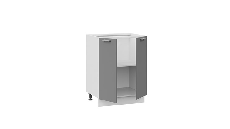 Кухонная тумба Габриэлла 1Н6 (Белый/Титан) в Перми - изображение 1
