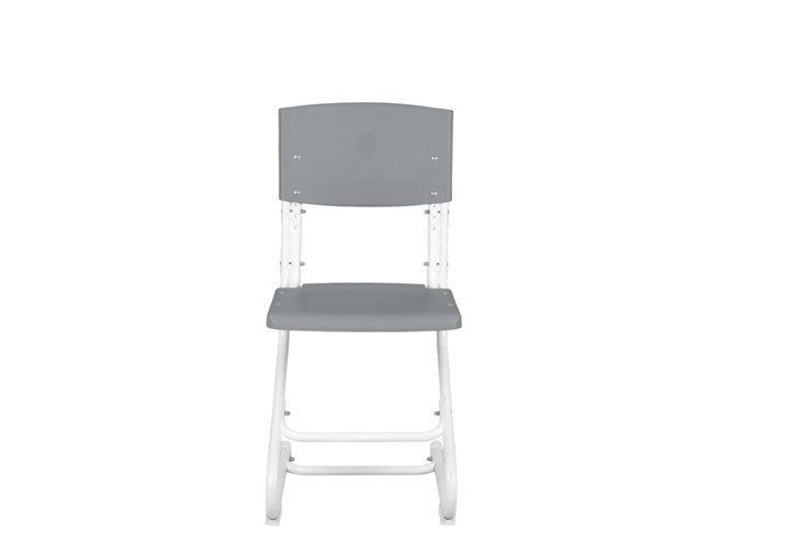 Регулируемый детский стул СУТ.02 Пластик (рост от 115 см), Серый в Перми - изображение 1