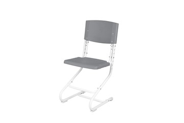 Регулируемый детский стул СУТ.02 Пластик (рост от 115 см), Серый в Перми - предосмотр