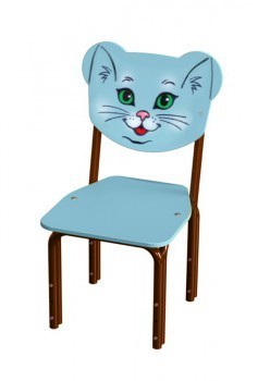 Детский стул Кошечка (Кузя-КШ(1-3)СК) в Перми - изображение