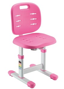 Растущее кресло Holto-6 розовое в Березниках