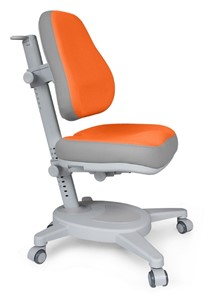 Кресло детское Mealux Onyx (Y-110) OG  - серое + чехол оранжевый с серыми вставками в Перми