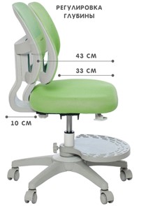 Растущее кресло Holto-22 зеленое в Березниках - предосмотр 3