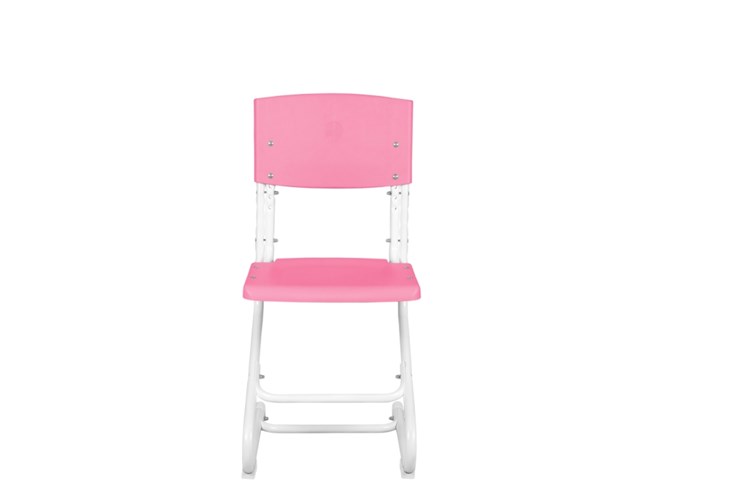Регулируемый детский стул СУТ.02 Пластик (рост от 115 см), Розовый в Перми - изображение 1