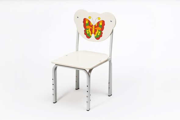 Детский растущий стул Бабочка 2 (Кузя-ББ(1-3)ВСр2) в Перми - изображение