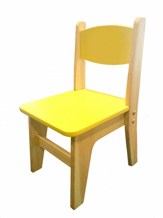 Детский стул Вуди желтый (H 300) в Перми - изображение
