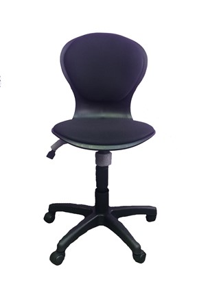Детское крутящееся кресло LB-C 03, цвет черный в Перми - изображение