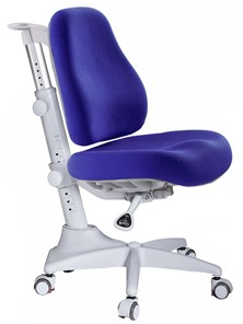Растущее кресло Mealux Match (Y-528) SB / Grey base, синее в Перми