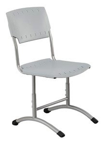 Детский стул регулируемый Отличник.3 3-5, Серый RAL 7040/Светло-серый в Перми