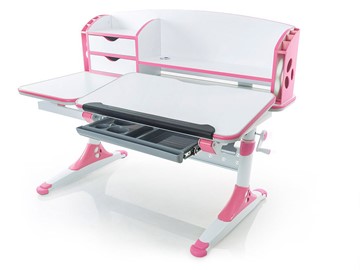Детский стол-трансформер Mealux Aivengo-L, EVO-720 WP, розовая в Перми