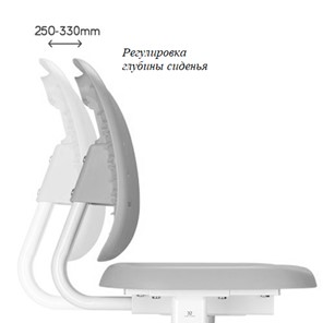Растущая парта и стул Piccolino III Grey в Перми - предосмотр 1