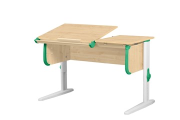 Растущий стол 1/75-40 (СУТ.25) Бежевый/Белый/Зеленый в Кунгуре