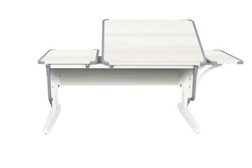 Детский стол-трансформер 4/75-40 (СУТ.42)  + Polka_b 4/550 Рамух белый/белый/серый в Перми