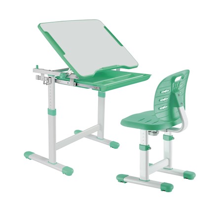 Парта растущая + стул Piccolino III Green в Перми - изображение