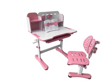 Растущая парта + стул Vivo Pink FUNDESK в Чайковском - предосмотр
