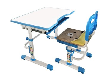 Детский стол-трансформер RIFFORMA SET-10, голубой в Перми - предосмотр