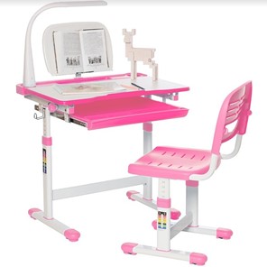 Детский стол-трансформер SET Holto-11 розовый в Перми - предосмотр