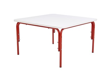 Детский растущий стол Фея Мой малыш, 0-1 гр., белый-красный в Кунгуре