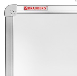 Магнитно-маркерная доска BRAUBERG 100х150 см, алюминиевая рамка в Березниках - предосмотр 3