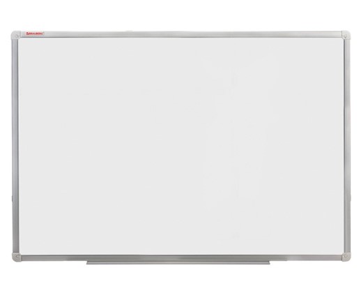 Магнитно-маркерная доска BRAUBERG 100х150 см, алюминиевая рамка в Березниках - изображение