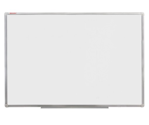 Доска магнитно-маркерная BRAUBERG 90х120 см, алюминиевая рамка в Перми - изображение