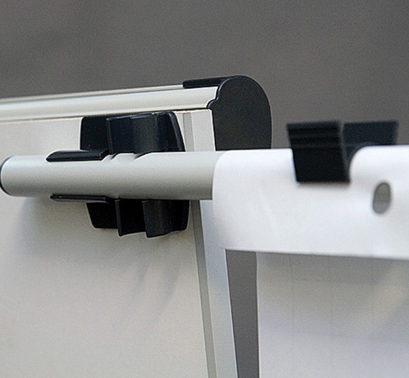 Доска-флипчарт на роликах 2х3, TF02/2011, 70x100 см, передвижная, держатели для бумаги в Березниках - изображение 5