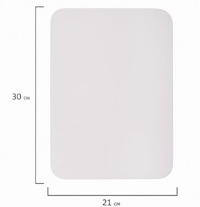Доска магнитная на холодильник BRAUBERG, 30х21 см с маркером, магнитом и салфеткой в Соликамске - предосмотр 8