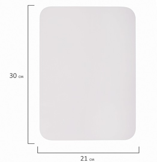 Доска магнитная на холодильник BRAUBERG, 30х21 см с маркером, магнитом и салфеткой в Перми - изображение 8