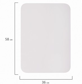 Магнитная доска для рисования BRAUBERG, 58х36 см с маркером, магнитом и салфеткой в Перми - предосмотр 8