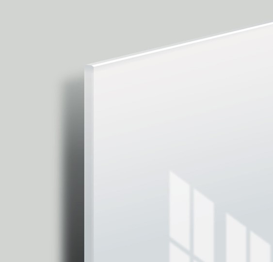 Доска магнитно-маркерная стеклянная BRAUBERG 40х60 см, белая в Кунгуре - изображение 4