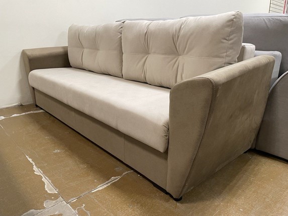 Прямой диван Мальта 1 К БД Карат 2 Карат 26 в Перми - изображение