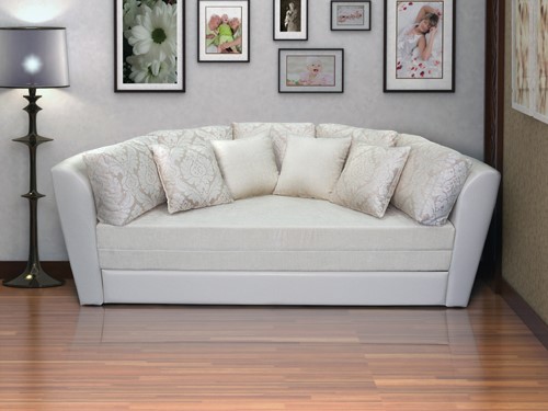 Круглый диван-кровать Смайл в Перми - изображение