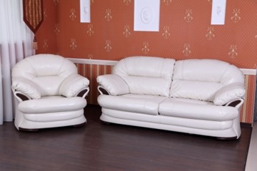 Прямой диван Квин 6 БД и 1 кресло в Кунгуре