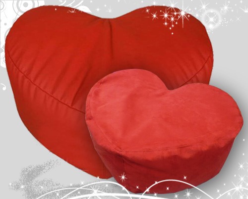 Кресло-мешок Сердце-пуф в Перми - изображение