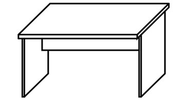 Стол письменный IMAGO-R СП-3.1 1400х600х755 в Кунгуре