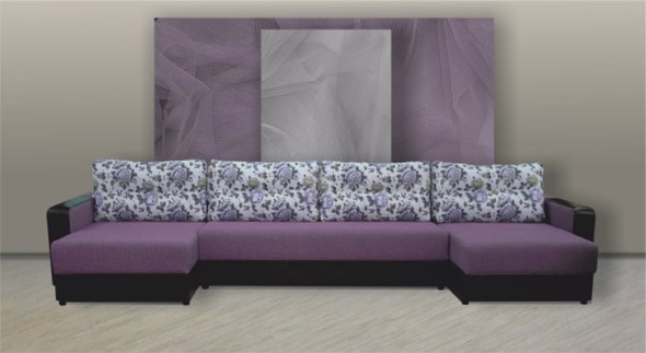 П-образный диван Виват Б Каре в Перми - изображение