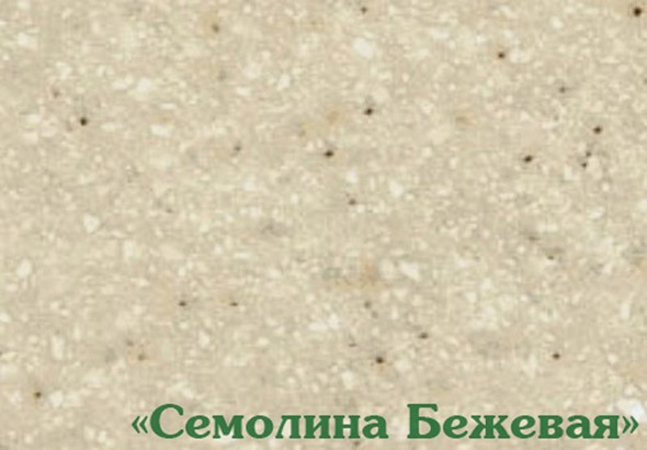 Панель пристеночная 3000*600*6мм ЛД 289010.000 Семолина бежевая в Перми - изображение